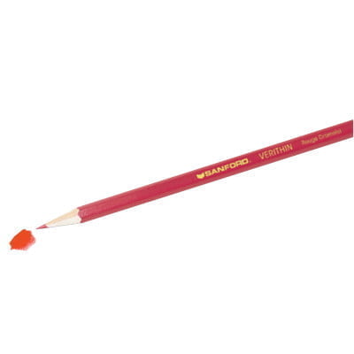 Prismacolor Verithin Art Pencils, Hard, Crimson Red