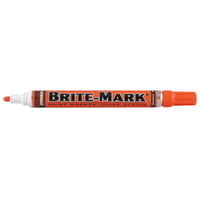 BRITE-MARK® Medium Paint Marker, Orange, Medium, Bullet, Acrylic