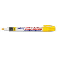 Valve Action® Paint Marker, Yellow, 1/8 in, Medium