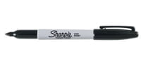 Sharpie® Fine Point Permanent Marker, Black, 1 mm