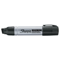 Magnum® Permanent Marker, Black, Jumbo, Chisel Tip