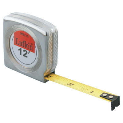 Steel Tape Measure  Series A1 - 12ft (Yellow)