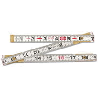 Red End Rulers, 6 ft, Wood