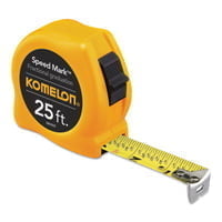 Speed Mark Tapes, 25 ft x 1 in, Inch