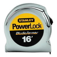 Powerlock® Tape Rules 1" Wide Blade w/BladeArmor™, 1 in x 16 ft