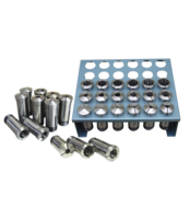 PREMIUM 35 PC 5-C COLLET SET W/RACK 32ND