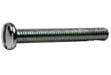M2-0.4 x 4 SLOTTED PAN MACHINE SCREW DIN 85 STEEL Z