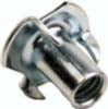 10-24 x 5/16 TEE NUT 3-PRONG ZINC