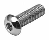 Polished Stainless Button Head Socket