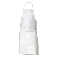 KleenGuard A20 Breathable Particle Protection Aprons, 28 in X 40 in, White, 100 pack