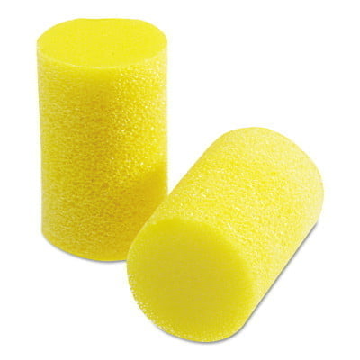 E-A-R Classic Foam Earplugs, PVC, Yellow, Uncorded, Small - 200 Pairs