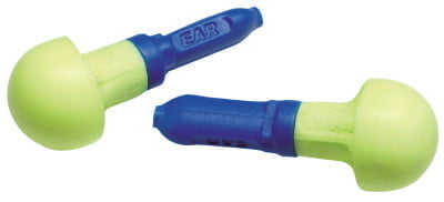 E-A-R Push-Ins Foam Earplugs, Polyurethane, Uncorded - 200 Pairs