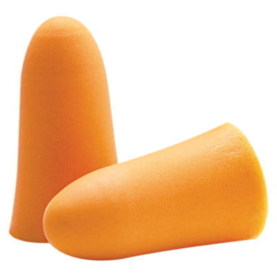 Softies Foam Earplugs, Foam, Orange, Uncorded - 200 Pairs