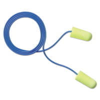 E-A-Rsoft Yellow Neons Foam Earplugs, Polyurethane, Yellow, Corded, Regular - 200 Pairs