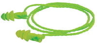 JETZ Reusable Earplugs, TPE, Bright Green, Corded, 50 Pairs