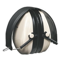 247-H6F/V Optime 95 Earmuffs, 21 dB NRR, White/Black, Over the head