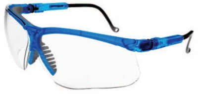 Genesis® Eyewear, Clear, Polycarbonate, Uvextreme®, Blue Vapor