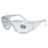 Full-Lens Magnifying Safety Glasses, 2.25 Diopter, Clear