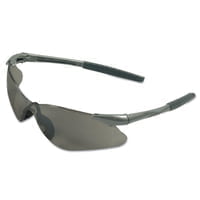 V30 Nemesis* VL Safety Eyewear, Smoke Lens, Anti-Scratch, Gunmetal Frame, Nylon