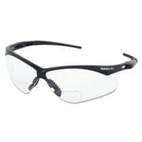 V60 Nemesis RX Safety Eyewear, +2.0 Diopter Polycarb Anti-Scratch Lenses, Black