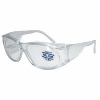 Safety Glasses Full-Lens Magnifying Safety Glasses, 1.5 Diopter, Clear Polycarbonate Lens/Tint, Clear Frame