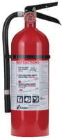 PRO 210 Consumer Fire Extinguishers, w/Wall Hanger, Class A, B, C, 4 lb Cap. Wt.