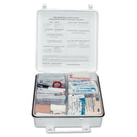 50 Person ANSI First Aid Kits, Weatherproof Plastic