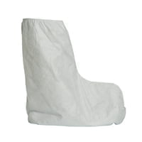 Tyvek Boot Cover with Skid-Resistant Sole, Large, White - Qty. 50