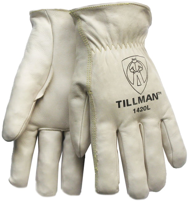 Top Grain Cowhide Driver Gloves, Unlined, Gunn Cut