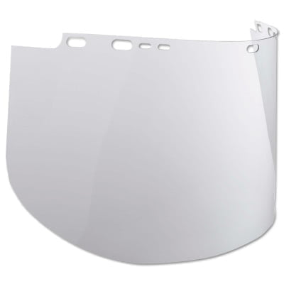 F30 Acetate Face Shield, 1940-U Acetate, Clear, 15-1/2 in x 9 in