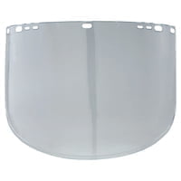 F40 Propionate Face Shields, 915-60, Clear, 15 1/2 in x 9 in