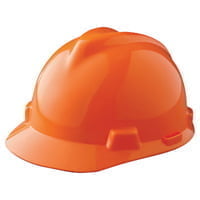 Hard Hats Caps V-Gard Protective Caps, Fas-Trac Ratchet, Cap, Hi-Viz Orange