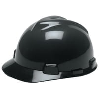 Hard Hats Caps V-Gard Protective Hats, Fas-Trac Ratchet, Hat, Black