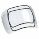 weldcap Front Cover Lens, Clear, 7 1/4 in x 4 1/4 in, Polycarbonate - 5 Pack