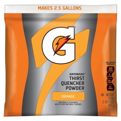 Instant Powder, Orange, 21 oz, Pack - Qty. 32