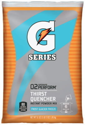 Instant Powder, Glacier Freeze, 51 oz, Pack of 14