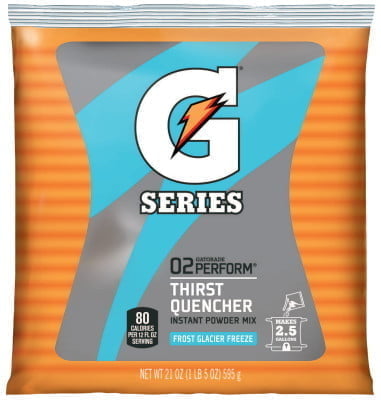 Instant Powder, Glacier Freeze, 21 oz, Pack of 32