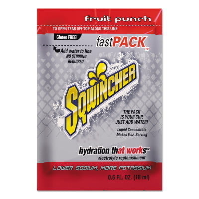 Fast Packs®, Fruit Punch, 6 oz, Pack - Qty. 200