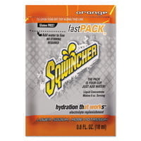 Fast Packs®, Orange, 6 oz, Pack - Qty. 200