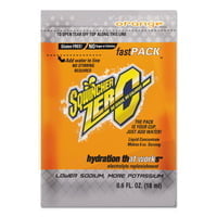 Fast Packs®, Orange Lite, 6 oz, Pack - Qty. 200