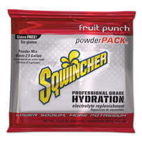 Powder Packs, Fruit Punch, 23.83 oz, Pack, Yields 2.5 gal, QTY. 32