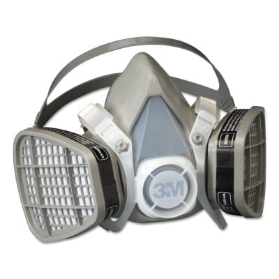 5000 Series Half Facepiece Respirators, Medium, Organic Vapors