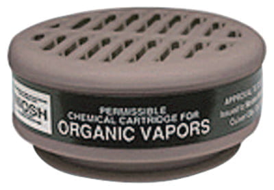 8000 Series Gas/Vapor Cartridges, Organic Vapors