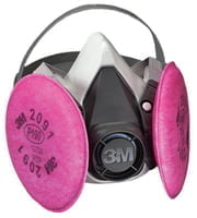 6000 Series Half Facepiece Respirator Assemblies, Small