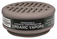 8000 Series Gas/Vapor Cartridges, Organic Vapors