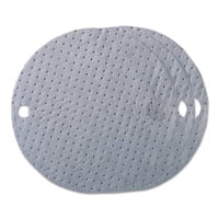 ALLWIK Drum Top Covers, Absorbs 9 gal/bale, 22 in Diameter, Gray