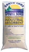 Industrial Absorbents, Absorbs 12 gal, 4 in - Qty. 3 Bags