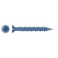 #3/16 Flat Head 3/16 x 3-1/4, PH, Hi-Low, Blue Ceramic