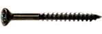 8 x 1 1/2 PHILLIPS FLAT TYP 17 DEEP THREAD SCREW W/NIBBS BLK