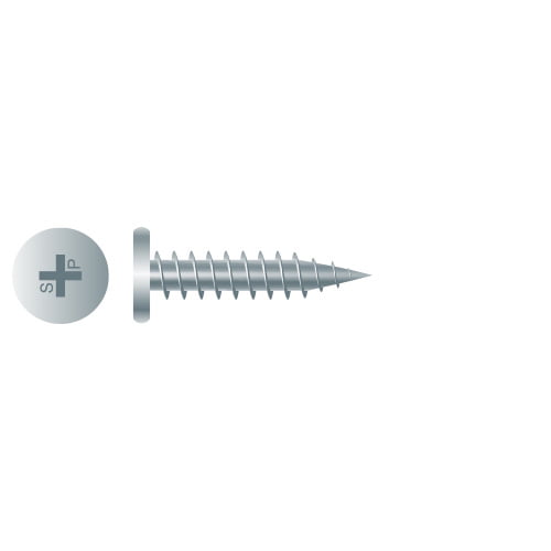 10-12 x 1-1/2, PH, Type 'A', Zinc